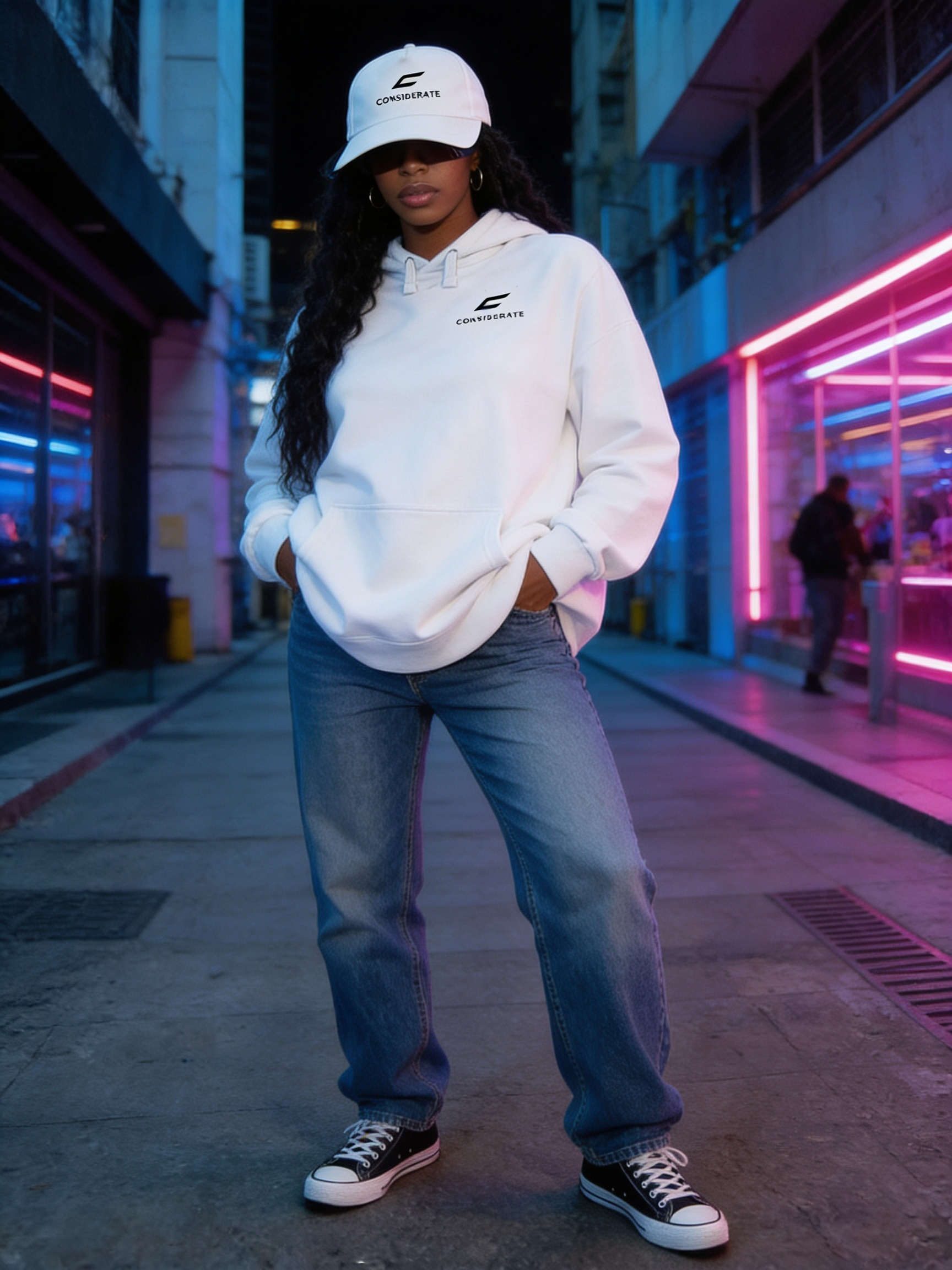 Mockup cappello bianco 1